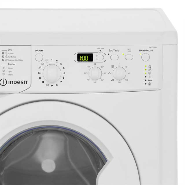 Indesit Eco Time IWDD7143S 7Kg / 5Kg Washer Dryer with 1400 rpm ... Indesit Eco Time IWDD7143S 7Kg / 5Kg Washer Dryer with 1400 rpm ...