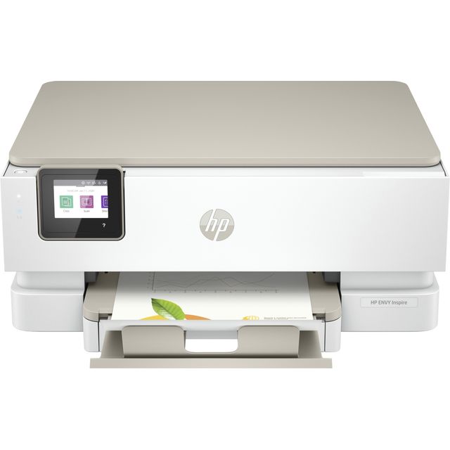 HP ENVY Inspire 7220e All-in-One Inkjet Printer Includes 6 months of Instant Ink with HP PLUS - White