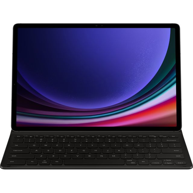 Samsung lim Book Cover Keyboard for Tab S9+, Tab S9 FE+ for 12.9 Tablet - Black