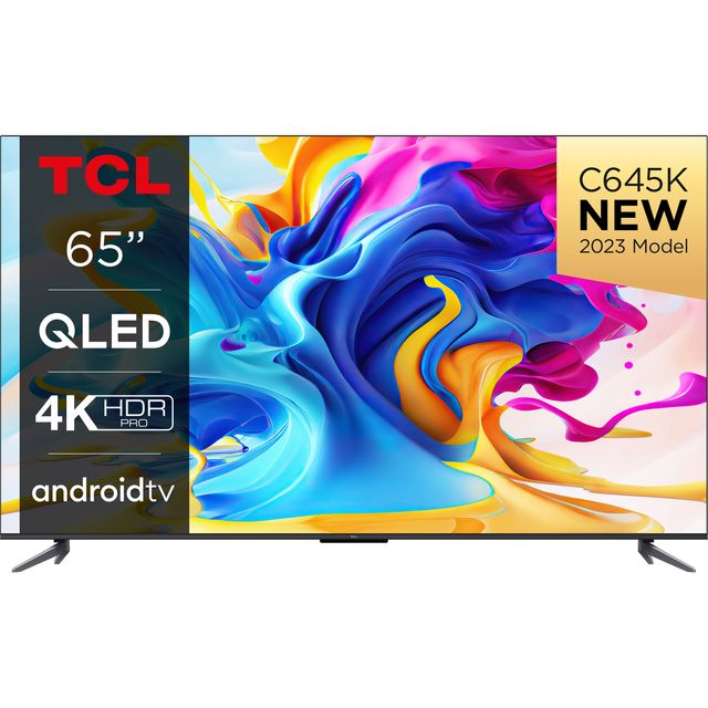 TCL C645K 65 4K Ultra HD QLED Smart Android TV - 65C645K