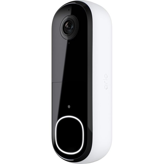 Arlo Essential2 2k Video Doorbell Smart Doorbell Full HD 1080p - White