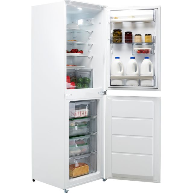 AEG SCB718F3LS Integrated Fridge Freezer with Sliding Door Fixing Kit - White - F Rated