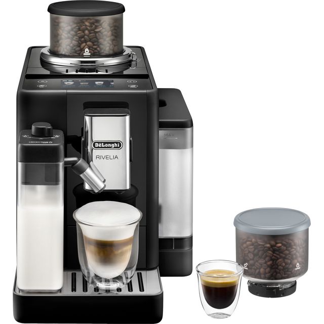 DeLonghi Rivelia EXAM440.55.B Bean to Cup Coffee Machine - Black
