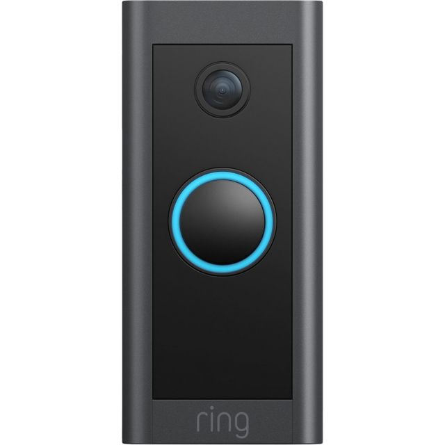 Ring Video Doorbell Wired Smart Doorbell - Black
