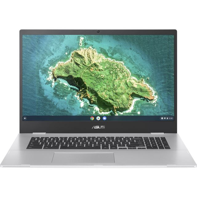 Asus 17.3 Chromebook Laptop - Silver