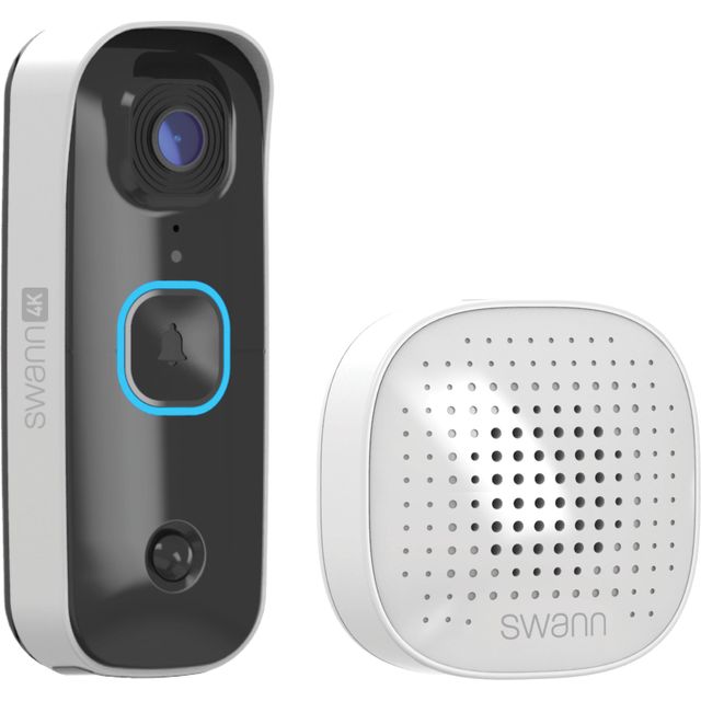 Swann Buddy4K Smart Doorbell - White