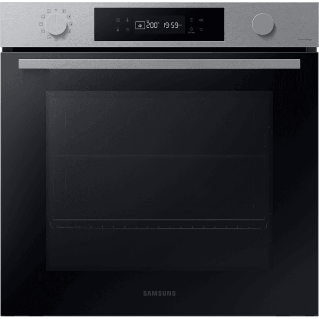 Samsung Bespoke Series 4 NV7B41307AS Wifi Connected Built In Electric Single Oven and Pyrolytic Cleaning - Stainless Steel - A+ Rated