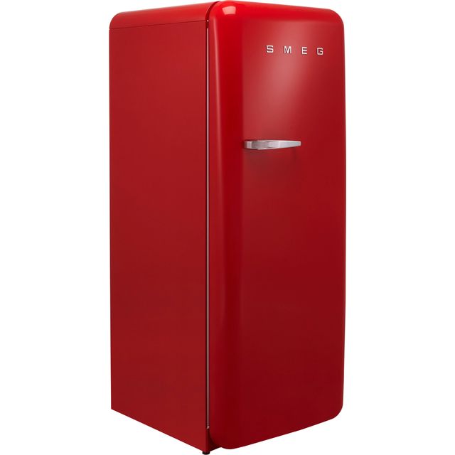 Smeg Right Hand Hinge FAB28RRD5UK Fridge with Ice Box - Red - D Rated