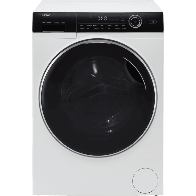 Haier i-Pro Series 7 HW100-B14979 10kg Washing Machine with 1400 rpm – White – A Rated