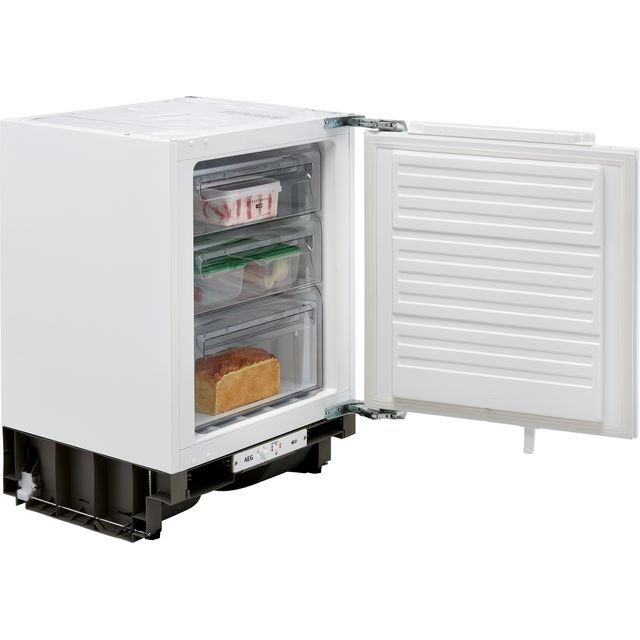 AEG ABE682F1NF Integrated Frost Free Under Counter Freezer with Fixed Door Fixing Kit - F Rated