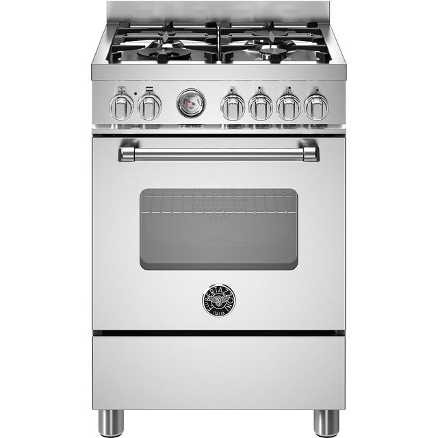 Bertazzoni Master Series MAS64L1EXC Dual Fuel Cooker - Stainless Steel - MAS64L1EXC_SS - 1
