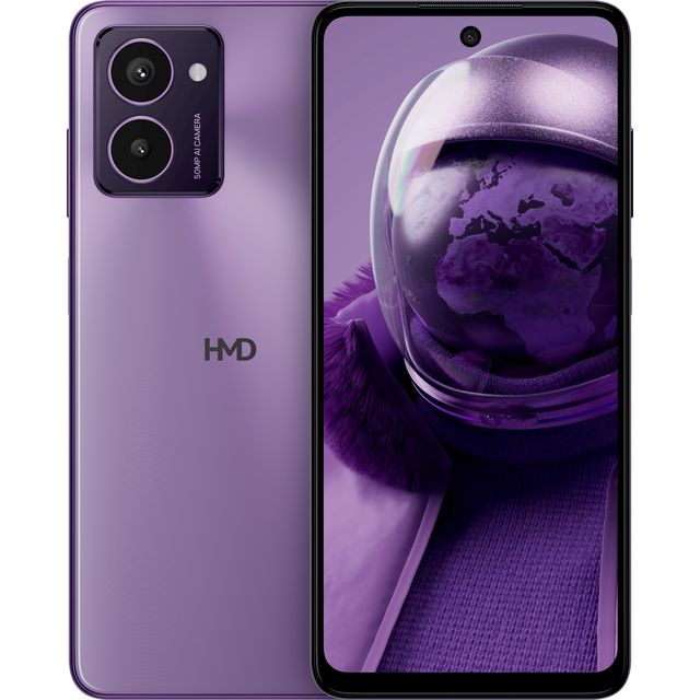 HMD Pulse Pro 128GB Smartphone in Twilight Purple