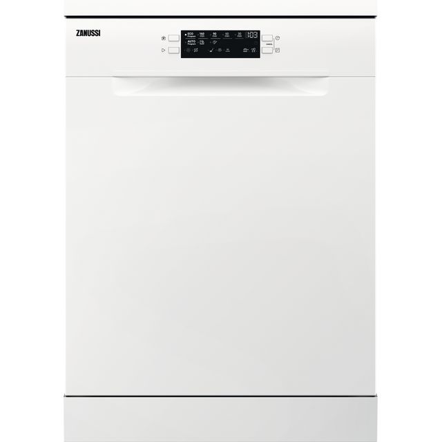 Zanussi ZDFN662W1 Standard Dishwasher – White – E Rated