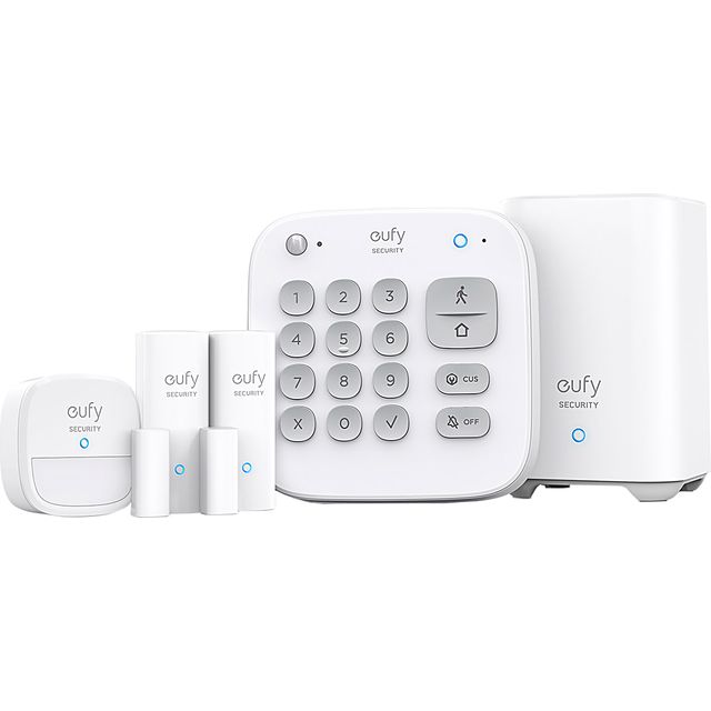 Eufy 5 Piece Smart Home Alarm Kit - White