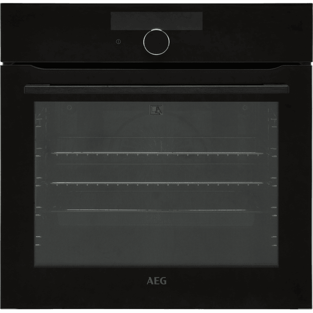 AEG BPK948330B Built In Electric Single Oven with Pyrolytic Cleaning - Black - A++ Rated