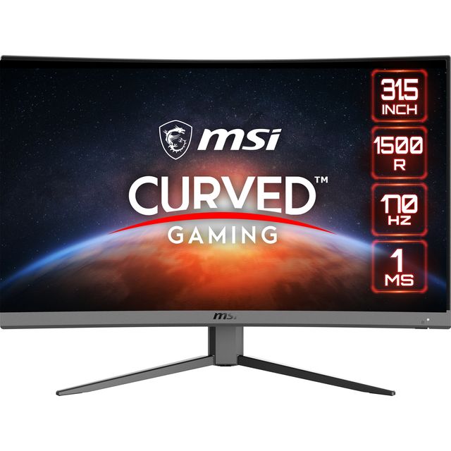 MSI G32CQ4 E2 31.5 Wide Quad HD 170Hz Gaming Monitor with AMD FreeSync - Black