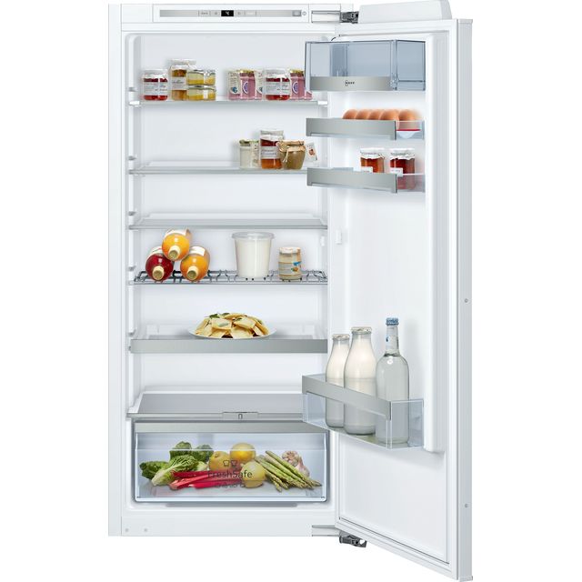 NEFF N70 KI1413FF0 Integrated Upright Fridge with Ice Box - Fixed Door Fixing Kit - White - F Rated