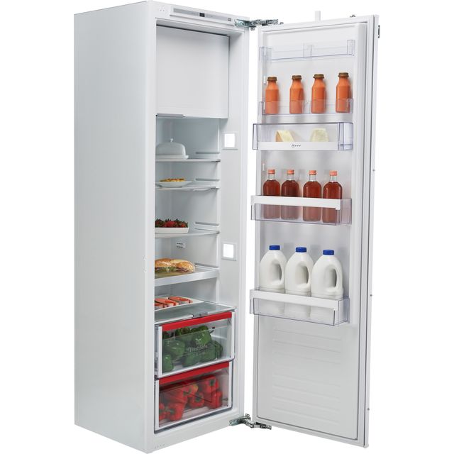 NEFF N70 KI2823FF0G Integrated Upright Fridge with Ice Box - Fixed Door Fixing Kit - White - F Rated