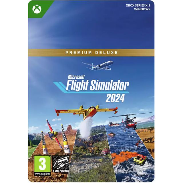 Microsoft Flight Simulator 2024 - Premium Deluxe Edition for Xbox Series X/Xbox Series S/PC - Digital Download