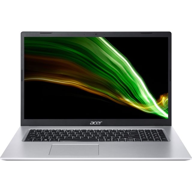 Acer Aspire 3 A317-33 17.3 Laptop - Intel Pentium Silver, 512 GB SSD, 8 GB RAM - Silver
