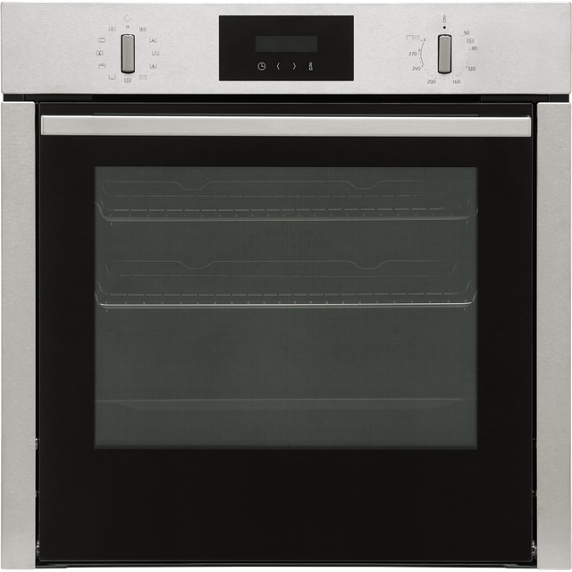 NEFF N30 Slide&Hide B6CCG7AN0B Built In Electric Single Oven and Pyrolytic Cleaning - Stainless Steel - A Rated