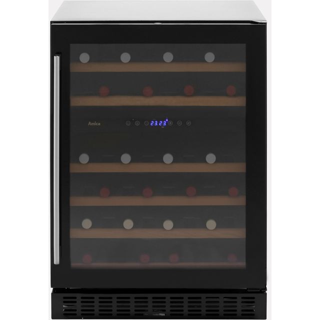 Amica AWC600BL Wine Cooler - Black - G Rated