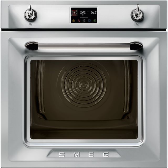 Smeg Victoria SOP6902S2PX Built In Electric Single Oven - Stainless Steel - A+ Rated