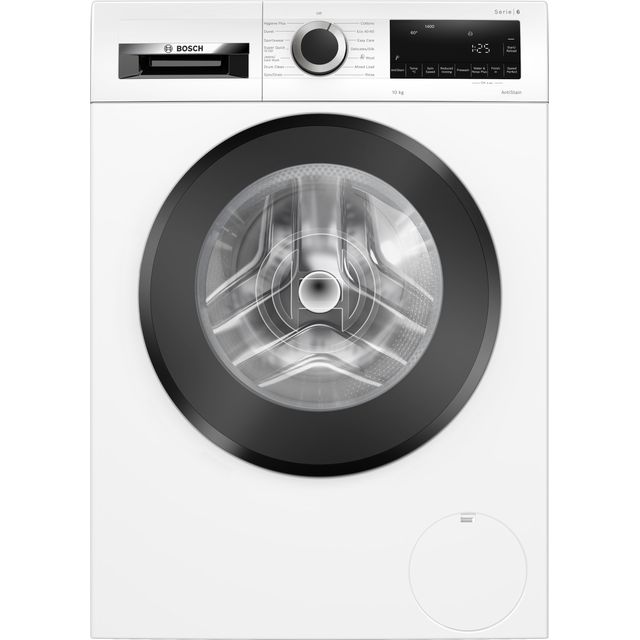 Bosch Series 6 WGG25402GB 10Kg Washing Machine - White - WGG25402GB_WH - 1