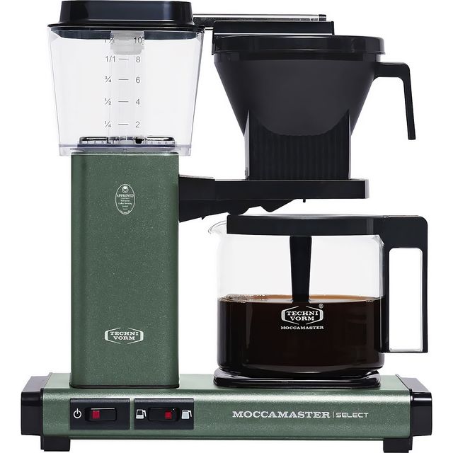 Moccamaster KBG 741 Select 53822 Filter Coffee Machine - Forest Green