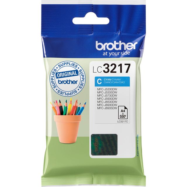 Brother LC3217C Cyan Ink Cartridge Review