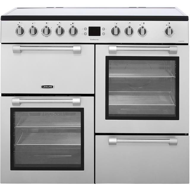 Leisure CK100C210S Cookmaster 100cm Electric Range Cooker - Silver - CK100C210S_SI - 1