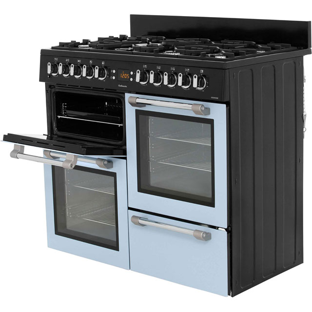 Leisure CK100F232S Cookmaster 100 100cm Dual Fuel Range Cooker - Silver - CK100F232S_SI - 2