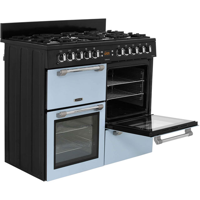 Leisure CK100F232S Cookmaster 100 100cm Dual Fuel Range Cooker - Silver - CK100F232S_SI - 4