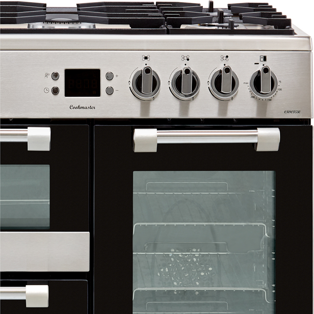 Leisure CK90F530X Cookmaster 90cm Dual Fuel Range Cooker - Stainless Steel - CK90F530X_SS - 3