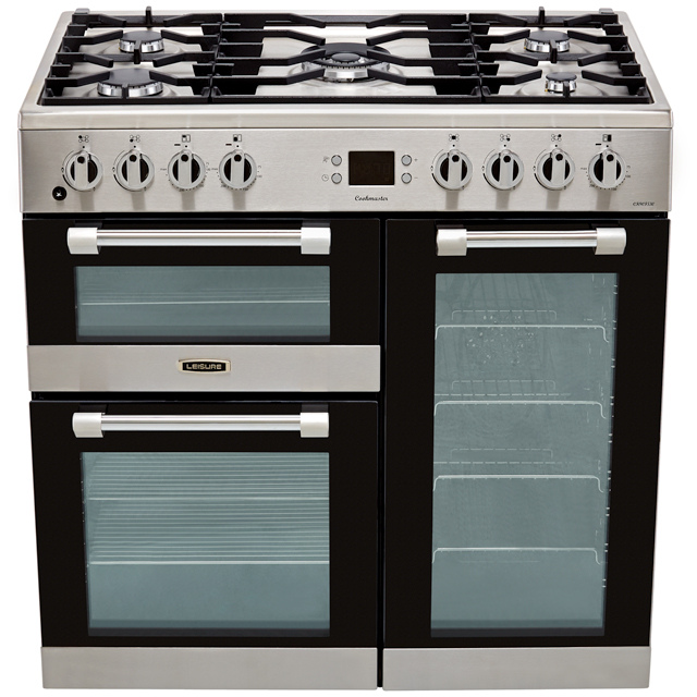 Leisure CK90F530X Cookmaster 90cm Dual Fuel Range Cooker - Stainless Steel - CK90F530X_SS - 4