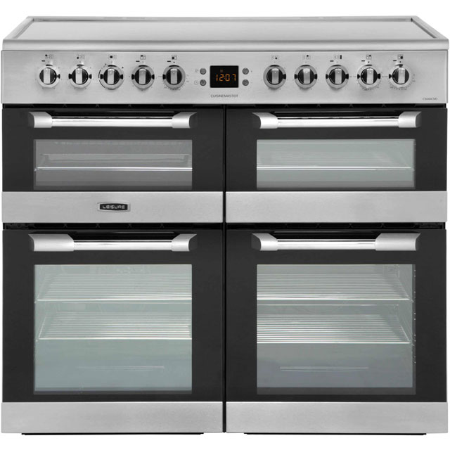 Leisure Cuisinemaster CS100C510X 100cm Electric Range Cooker with Ceramic Hob - Stainless Steel - A/A/A Rated