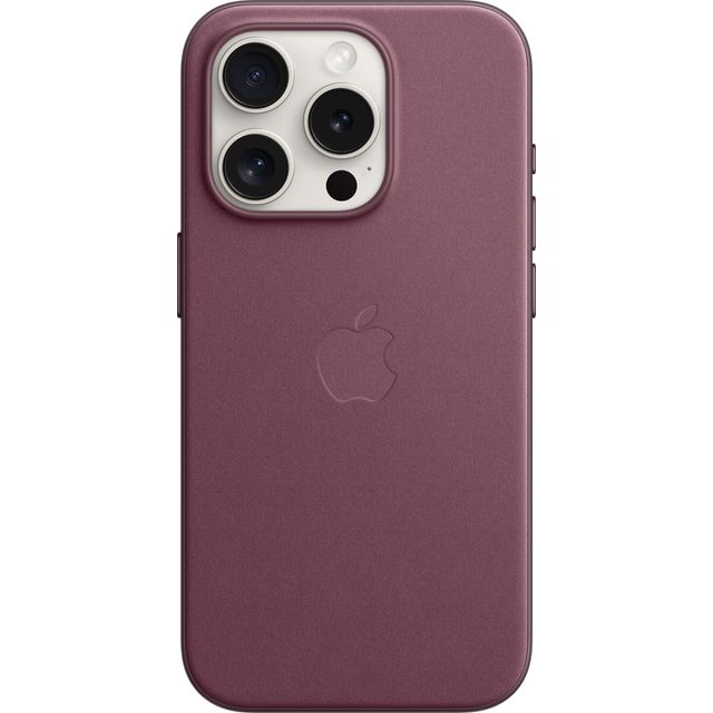 Apple FineWoven Case with MagSafe for iPhone 15 Pro - Mulberry