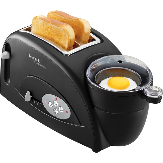 Tefal Toast n Bean TT552842 2 Slice Toaster - Black