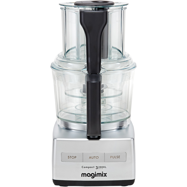 Magimix 3200XL 18361 2.6 Litre Food Processor With 12 Accessories - Satin Steel