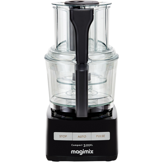 Magimix 3200XL 18363 2.6 Litre Food Processor With 12 Accessories - Black