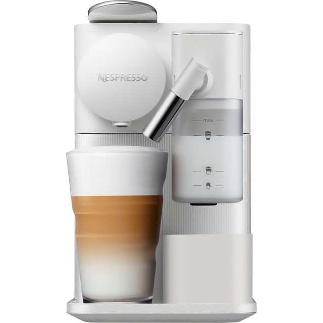 De'Longhi Lattissima One EN510.W Pod Coffee Machine with Milk Frother - White