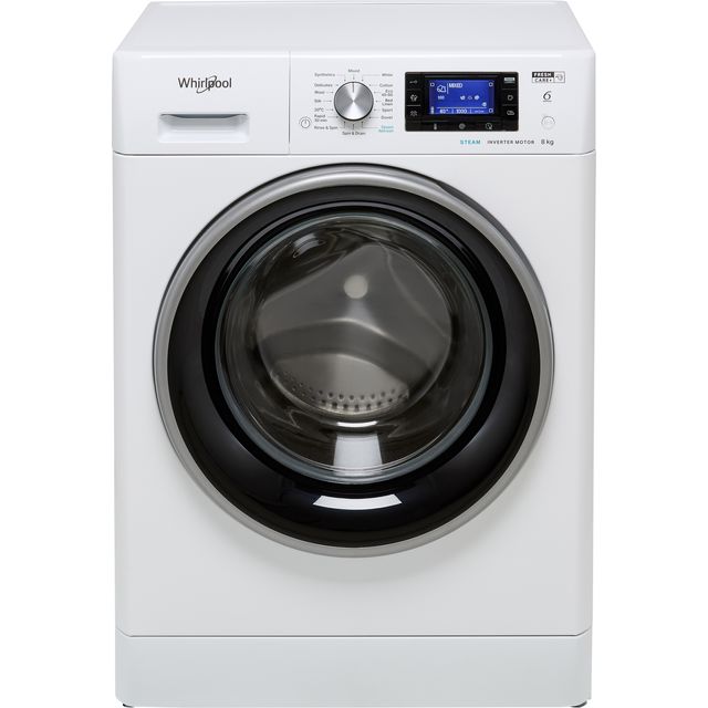 Whirlpool FFD8469BSVUK 8Kg Washing Machine - White - FFD8469BSVUK_WH - 1