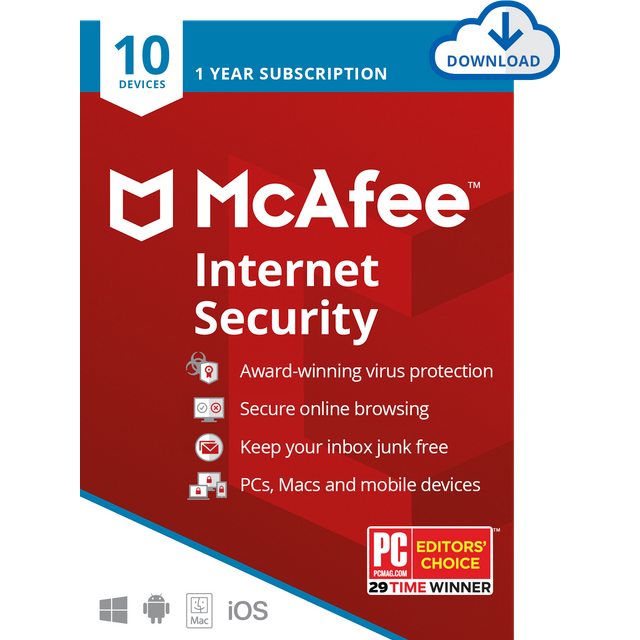 McAfee LiveSafe Digital Download for 10 Devices Review