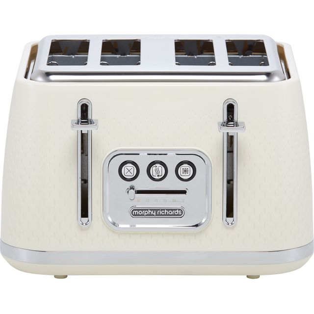 Morphy Richards Verve 243011 4 Slice Toaster - Cream