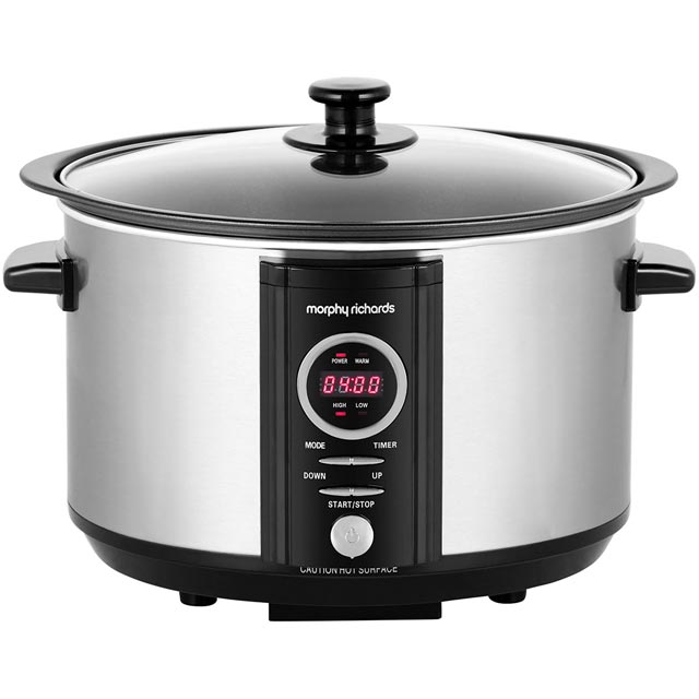 Morphy Richards 460004 Accents Slow Cooker - Brushed Steel