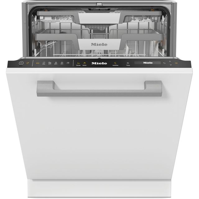 Miele G7672 SCVi Wifi Connected Fully Integrated Standard Dishwasher - Black Control Panel - A Rated