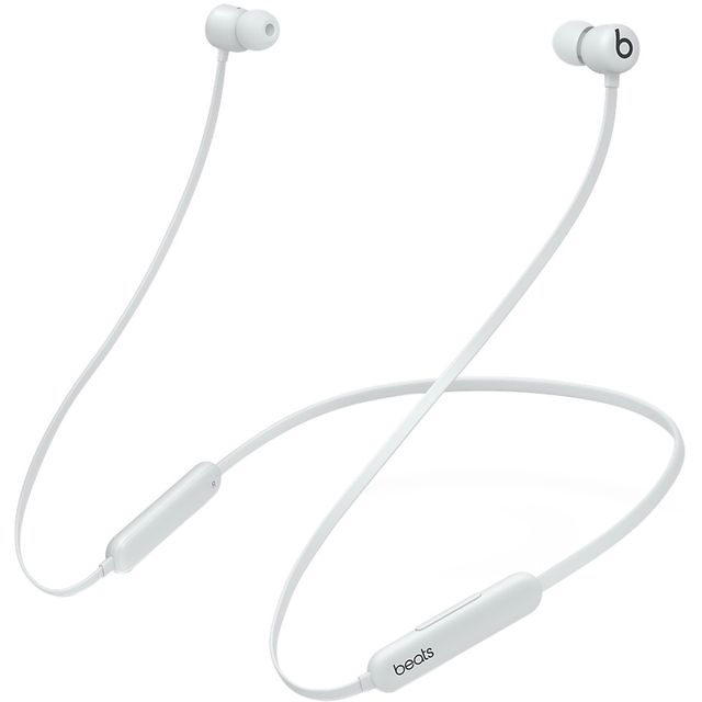 Beats Flex Wireless Earphones – Apple W1 Headphone Chip, Magnetic Earbuds, Class 1 Bluetooth, 12 Hours of Listening Time, Built-in Microphone - Grey