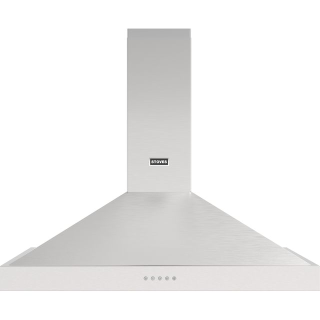 Stoves Sterling ST STERLING CHIM 110PYR STA Chimney Cooker Hood - Stainless Steel