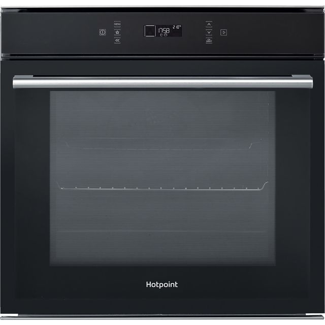 Hotpoint Class 6 SI6871SPBL Built In Electric Single Oven and Pyrolytic Cleaning - Black - A+ Rated