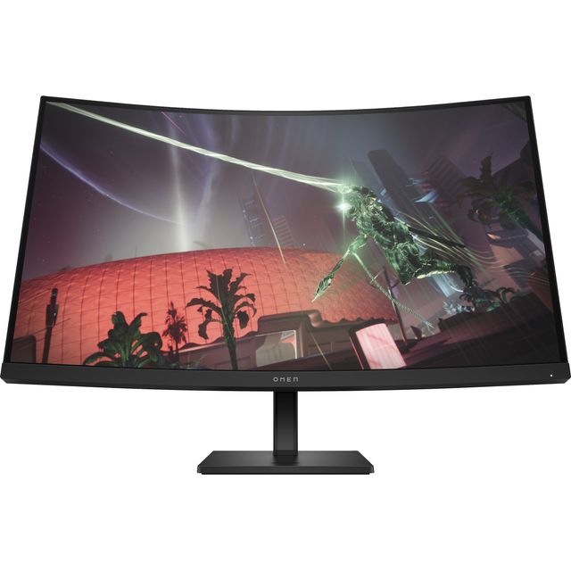 HP OMEN 31.5 Quad HD 165Hz Curved Gaming Monitor with AMD FreeSync - Black